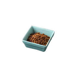 PAWS ASIA Manufacturers Direct Sale Iron Elevated Ceramic Protect Cervical Feeding Dog Bowl Cat