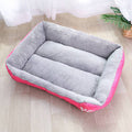 PAWS ASIA Factory Direct Sale Pet Fashion Outdoor Square Bed For Large Dogs Cat With Claw Print