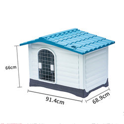 PAWS ASIA Factory European Style Cheap Outdoor Plastic Medium Kennels Small Dog House