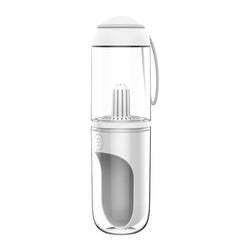 PAWS ASIA Wholesale Pet Outdoor Portable Designed Clear Dog Walk Water Bottle With Filter 330ML