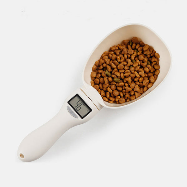 PAWS ASIA Factory Digital Smart Pet Food Weighning Spoon Quantitative Scale For Dog Cat