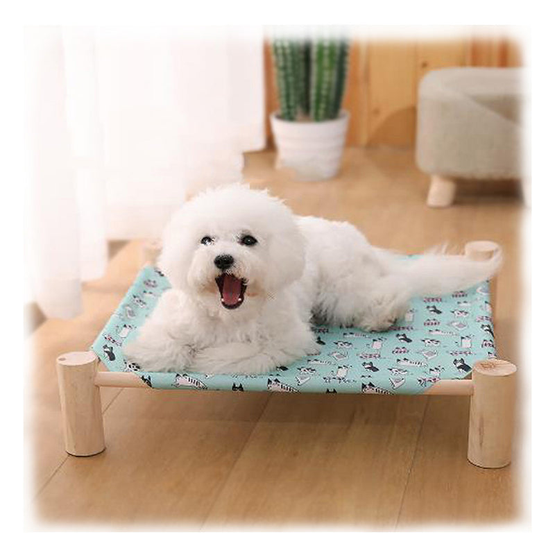 PAWS ASIA Factory Dropshipping Cheap Summer Cool Elevated Removable Bed For Dogs Cat