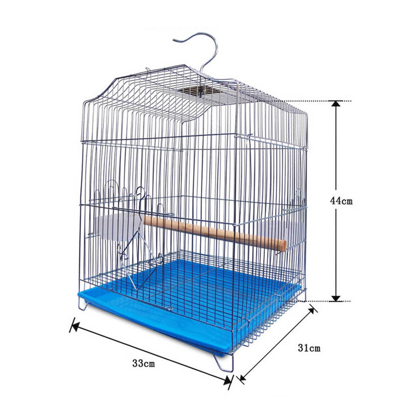 PAWS ASIA Manufacturer Galvanized Wire Economical Outdoor Hanging Bird Travel Cage
