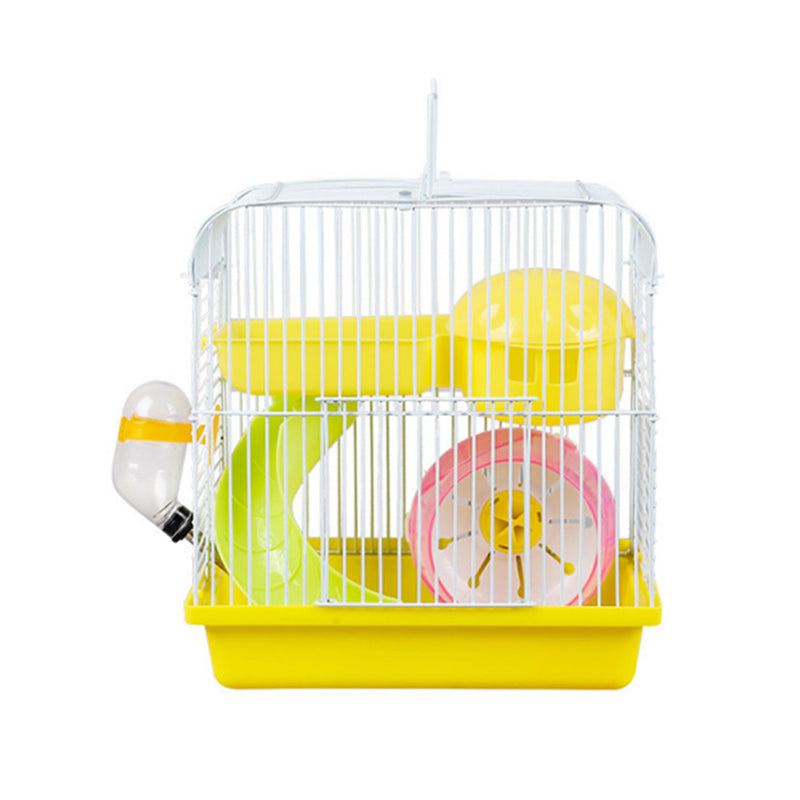 PAWS ASIA Manufacturers Metal Cheap Luxury Two Layer Large Hamster Cage With Accessories