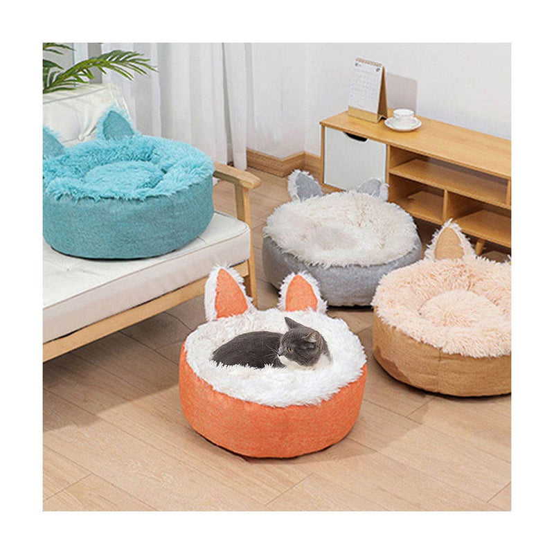 PAWS ASIA Supplier Best Selling Fluffy Velvet Cute Eco Friendly Cat Bed Pet Dog