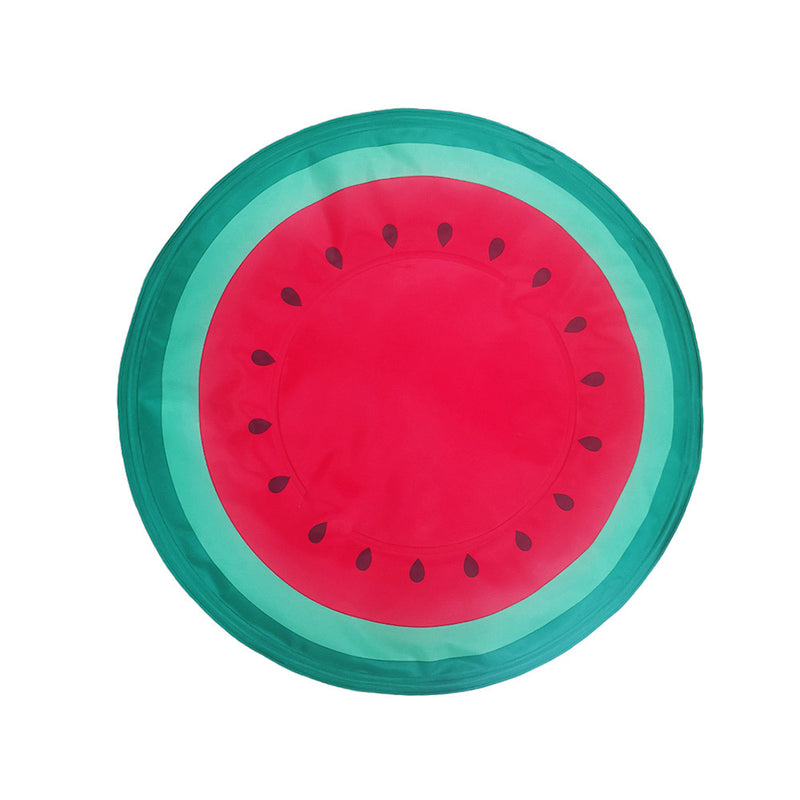 PAWS ASIA Supplier Popular New Style Summer Colorful Fruit Printed Round Cute Pet Cooling Bed Dog Cat