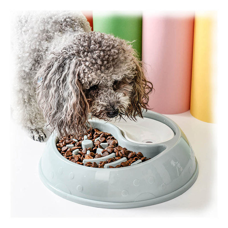 PAWS ASIA Suppliers Low Moq Multifunctional Slow Feeder Toxin Free Plastic Dog Bowl Cat