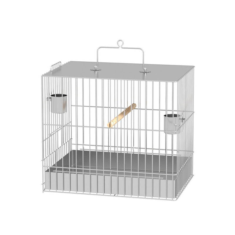 PAWS ASIA Suppliers Stainless Steel Wire Canary Breeding Small Bird Cage With Tray