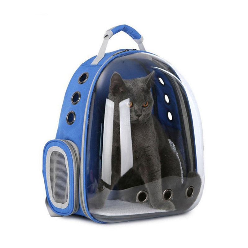 PAWS ASIA Wholesale Fashion Hiking  Portable Transparent Clear Pet Carrier Cat Backpack Dog