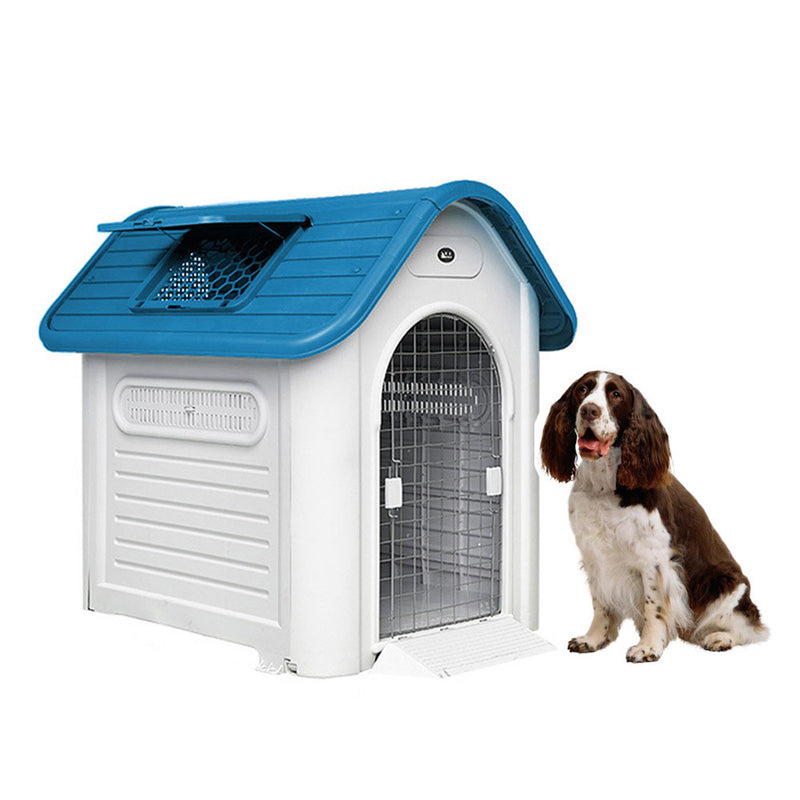 PAWS ASIA Wholesale Luxury Waterproof Large Plastic Outdoor Dog House Kennels