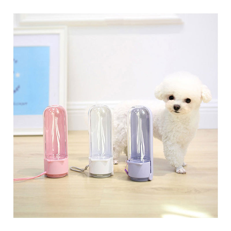 PAWS ASIA Wholesale New Foldable Portable Travel Eco Friendly Dog Water Bottle For Walking 420ml