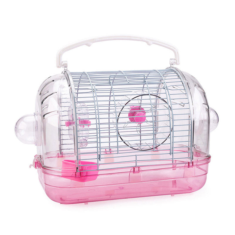 PAWS ASIA Wholesale Plastic Transparent Luxury Dwarf Hamster Accessories Cage