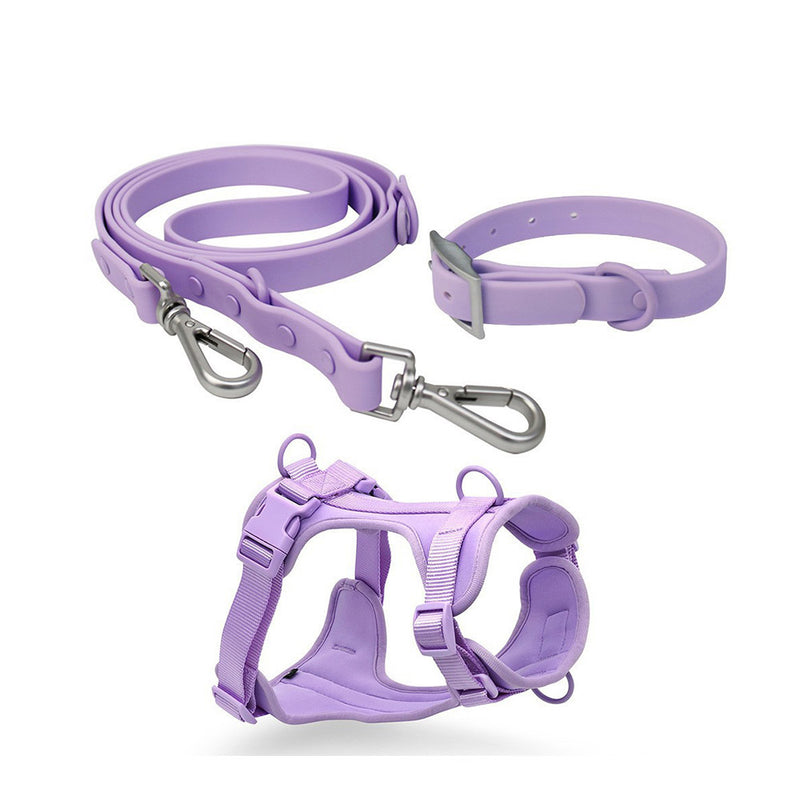 PAWS ASIA China Wholesale New Luxury Adjustable Waterproof Dog Collar Leash Set Harness Vest